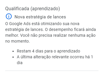 Campanha em aprendizagem